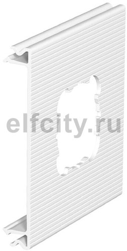 Приборная накладка для монтажа устройств 110x100 мм (ПВХ,черный)