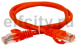 ITK Коммутационный шнур (патч-корд), кат.5Е UTP, 2м, оранжевый