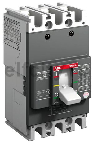 Выключатель автоматический A1N 125 TMF 100-1000 3p F F