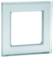 Рамка 1 пост, прозрачное стекло