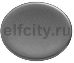 Клавиша для 1-клавишных выключателей/переключателей/кнопок, серия TACTO, цвет серебро