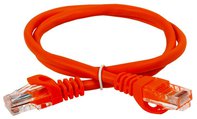 ITK Коммутационный шнур (патч-корд), кат.5Е UTP, 5м, оранжевый