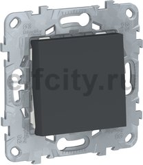 Unica New Переключатель 1-клав., сх. 6, 10 A, 250 В, антрацит