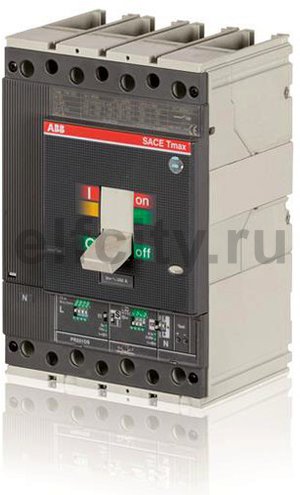 Выключатель автоматический с модулем передачи данных Modbus T4V 320 PR222DS/PD-LSI In=320 4p F F