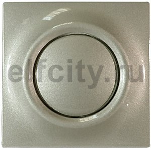 Клавиша для механизма 1-клавишного выключателя/переключателя/кнопки, серия impuls, цвет шампань-металлик