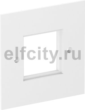 Накладка блока питания VH для монтажа устройств, 95x95 мм (белый)