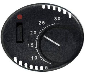 Накладка для терморегулятора 8140.1, серия TACTO, цвет антрацит
