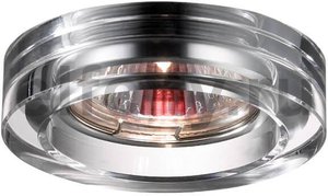 Встраиваемый светильник Novotech Glass 369477