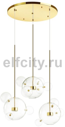 Подвесная светодиодная люстра Odeon Light Bubbles 4640/36LA