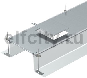 Секция кабельного канала OKA-G для GES6 2400x400x240 мм (сталь)
