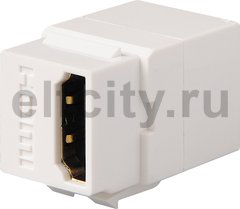 FD-210HD Разъем видео HDMI, контакты с золотым напыленим (белый)