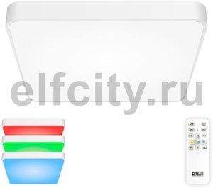 Потолочный светодиодный светильник с пультом ДУ Citilux Купер RGB Белый CL724K95G0