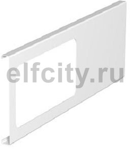 Приборная накладка для монтажа устройств 110x300 мм (сталь,белый)