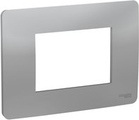 Unica Modular Рамка 3-модульная, алюм.
