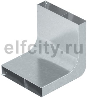 Вертикальный угол 90° кабельного канала EUK 190x48 мм (сталь)