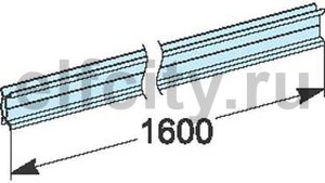 2 МОНТАЖ. РЕЙКИ ДЛИНОЙ 1600 ММ