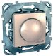 Unica Диммер 400Вт/ВА 230В~ для ламп накал., индукт. трансф., беж. (max 65)