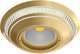 FD1029ROP Круглый светильник из латуни, gold white patina