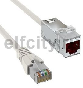 Соединительный кабель C6A S/FTP 10 м (серый)