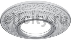 Точечный светильник Antique Round, белый/серебро