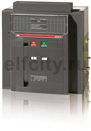 Выключатель-разъединитель стационарный до 1000В постоянного тока E3H/E/MS 2000 3p 750V DC F HR