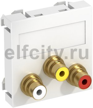 Мультимедийная рамка Audio-Video Modul45 (белый)