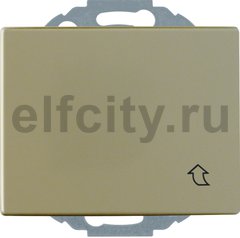 Штепсельная розетка SCHUKO с откидной крышкой, Arsys, металл, цвет: светло-бронзовый