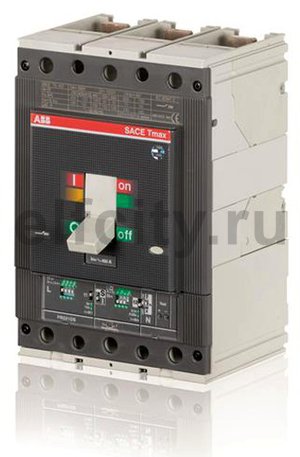 Выключатель автоматический с модулем передачи данных Modbus T5H 400 PR222DS/PD-LSI In=400 3p F F