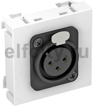 Мультимедийная рамка XLR Modul45 (белый)