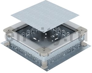 Монтажное основание под заливку в бетон 410x367x70 мм (сталь)