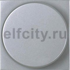 Механизм электронного поворотного светорегулятора 60-400 Вт, 2-модульный, серия Zenit, цвет серебристый