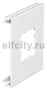 Приборная накладка для монтажа устройств 110x100 мм (ПВХ,белый)