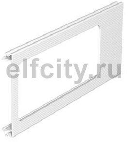Приборная накладка для монтажа устройств 110x300 мм (ПВХ,кремовый)