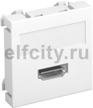 Мультимедийная рамка HDMI Modul45 (белый)