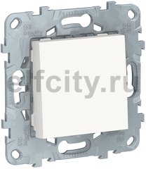 Unica New Переключатель 1-клав., сх. 6, 10 A, 250 В, белый