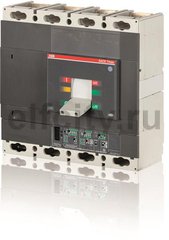 Выключатель автоматический T6H 800 PR222DS/P-LSIG In=800 4p F F