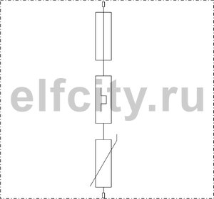 Вставка для УЗИП (Класс II), 75 В