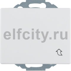 Штепсельная розетка SCHUKO с откидной крышкой, Arsys, цвет: полярная белизна, глянцевый