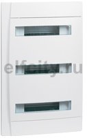 Распределительный щиток Practibox скрытого монтажа - IP 40 - IK 07 - 3 рейки - 12 модулей