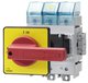 ГЛАВНЫЙ КОНТРОЛЬНЫЙ ВЫКЛЮЧАТЕЛЬ 3-ПОЛЮСА FLOOR MOUNTING KNOB OPERAT. MECHAN. RED/YELLOW IU=250A P/AC-23A AT 400V=132KW