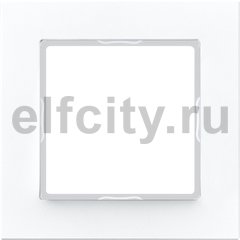 Рамка 1-кратная; белая
