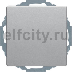 Штепсельная розетка SCHUKO с откидной крышкой, Q.1/Q.3, цвет: алюминиевый, бархатный лак
