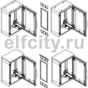 ДЕКОР. РАМКИ ГОРИЗ.СОЕД. ШКАФОВ4 PLA(Z)