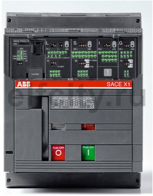 Выключатель автоматический выкатной X1B 800 PR332/P LSI 800 3pWMP+PR330/V+измерения с внешнего подключения+PR330/D-M+PR330R