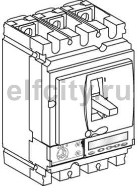 Автоматический выключатель 4П4Т MIC. 5.2A 40A NSX250N