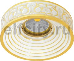 Точечный светильник New Emporio, Gold White Patina