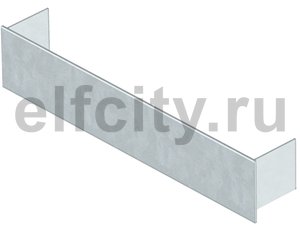 Торцевая заглушка кабельного канала EUK 190x37 мм (сталь)