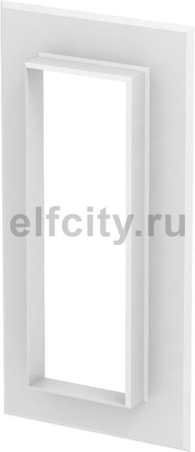 Настенная стыковая рамка кабельного канала Rapid 80 70x210 мм (ABS-пластик,белый)