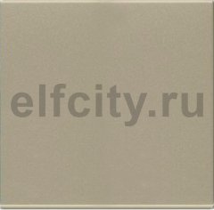 Заглушка 2-модульная, серия Zenit, цвет шампань