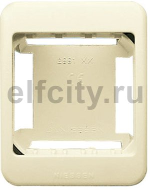 Цоколь для открытой установки на 1-2 модуля, серия Stylo/(Re)stylo, цвет альпийский белый